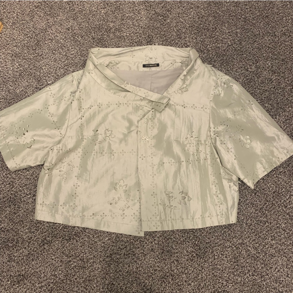Sonja Marohn Green Jacket. Women’s 16.